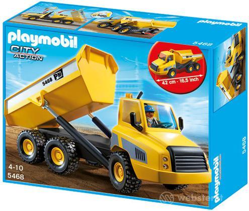 PLAYMOBIL Autocarro Cassone Ribaltabile PLAYMOBIL Autocarro Cassone Ribaltabile
