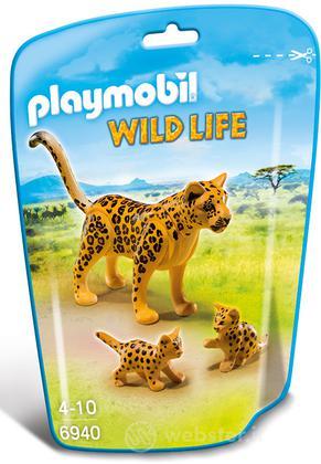 PLAYMOBIL Leopardo Con Cucciolo PLAYMOBIL Leopardo Con Cucciolo