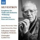 Symphony for violin and orchestra widmung postludium for piano and orchestra