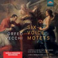 Orfeo vecchi six-voice motets, motectorum sex vocibus liber tertius (milan 1598)