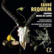 Faure' requiem, gounod messe de clovis