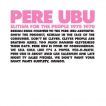 Elitism for the people pere ubu 1975-78 (Vinile)