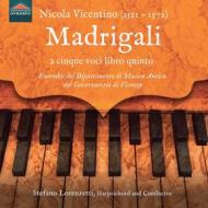 Madrigali a cinque voci libro quinto and other harpsichord works