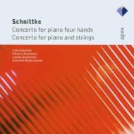 Concertos for piano four hands & for piano and strings