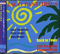 Back in town-live from the players club (japanese ed.)