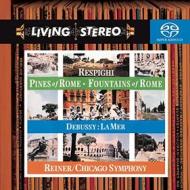 Respighi: pines of rome / fountains of rome / debussy: la mer