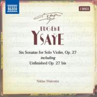 6 sonatas for solo violin op.27