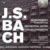 Brandeburg concertos, orchestral suites,violin concertos - quintessence