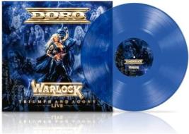 Warlock triumph & agony live (blue vinyl) (Vinile)