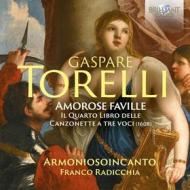 Amorose faville, il quarto libro delle canzonette a tre voci