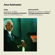 Grieg: concerto in a minor / rachmaninoff: rhapsody on a theme of paganini