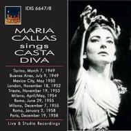 Maria callas sings casta diva: live & st
