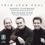 Schumann/rihm: klaviertrios