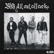 All out attack (black & white splatter) (Vinile)