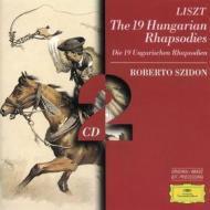 The 19 hungarian rhapsodies (rapsodie ungheresi per pianoforte)