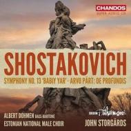 Shostakovich symphony 13, part de profundis