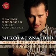 Brahms-korngold: concerti per violino (con v.gerghiev,dir)