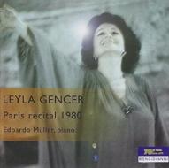 Leyla gencer. recital a parigi
