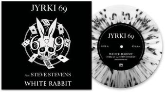 White rabbit - black/white splatter] (Vinile)
