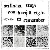 Stillness, stop: you have a right to remember (Vinile)