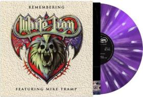 Remembering white lion (purple & white splatter) (Vinile)