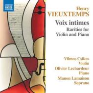 Voix intimes, rarities for violin and piano