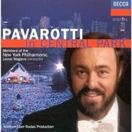 Pavarotti in central park