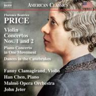 Violin concertos nos. 1 and 2 piano concerto in one movement