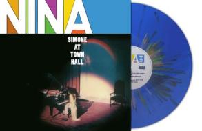 At town hall (blue multicoloured splatte (Vinile)