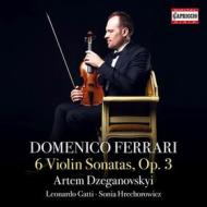 6 violin sonatas, op. 3