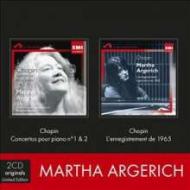 Chopin enreg. 1965 + concertos 1&2 (2cd