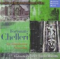 Chelleri - six simphonies nouvelles archivio della sinfonia milanese vol.2