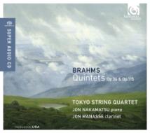 Quintetto per pianoforte op.34, quintetto per clarinetto op.115  (sacd)