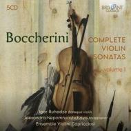 Complete violin sonatas, vol.1 (box 5 cd)