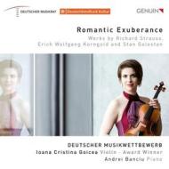 Sonata per violino op.18 - romantic exuberance