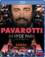 Pavarotti in hide park