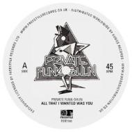 Private funk shun-all that i wanted was (Vinile)