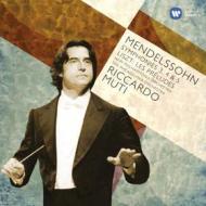 Mendelssohn sinfonie 3,4 &5; liszt les preludes