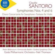 Symphonies nos. 4 and 6 choro concertante for saxophone fantasia for violin