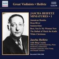 Miniatures, 1 - great violinists - heife