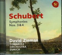 Schubert:sinfonie n. 3 & 4