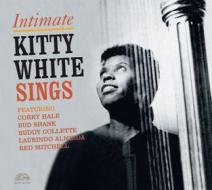 Intimate kitty white sings