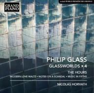Glassworlds vol.4: modern love waltz, music in fifths, notes on a scandal