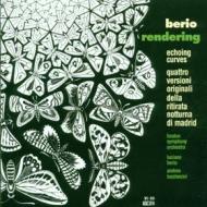 Berio-rendering, concerto per piano echoing curves,ritirata na