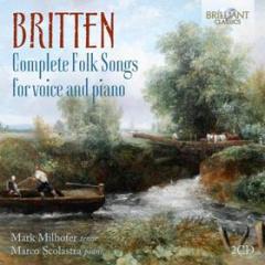 Complete folk songs for voice and piano