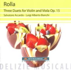 Three duets for violin and viola op.15