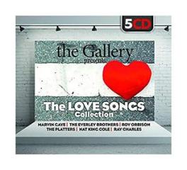 The gallery presents the love songs collection /5cd