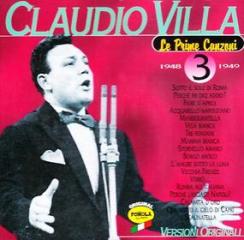 Claudio villa prime canzoni vol.3