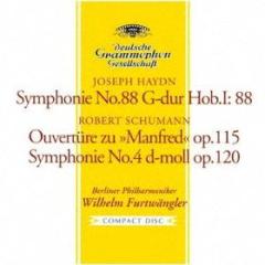 Haydn: symphony no.88/schumann: symphony no.4. manfred-overture (shm-cd/reissued