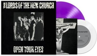 Open your eyes - purple / white (Vinile)